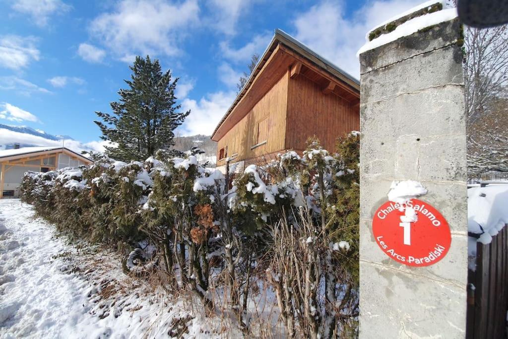 Entire Chalet Salamo 11 Plus 1 Les Arcs Paradiski Jacuzzi Villa Bourg-Saint-Maurice Exterior photo