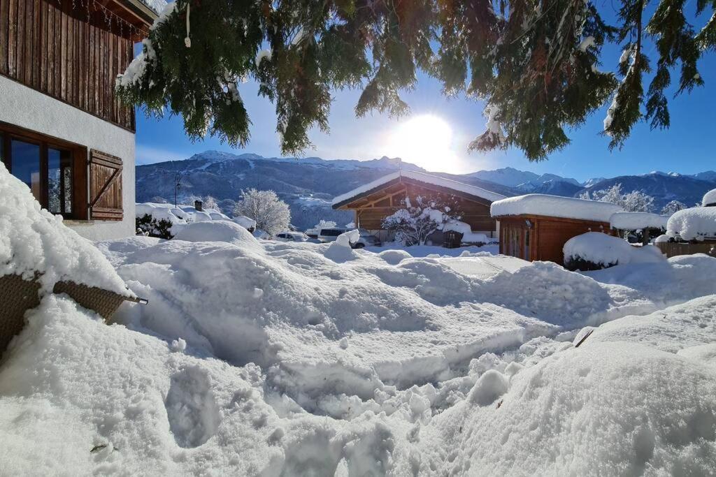 Entire Chalet Salamo 11 Plus 1 Les Arcs Paradiski Jacuzzi Villa Bourg-Saint-Maurice Exterior photo